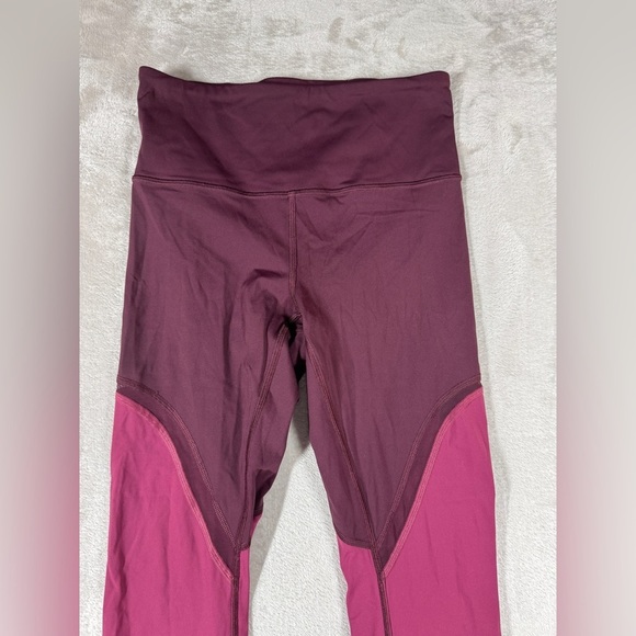 Lululemon Colour Me Ombre Tight 28" Dark Adobe Blush Berry Violet Red Leggings 4 - Picture 2 of 16